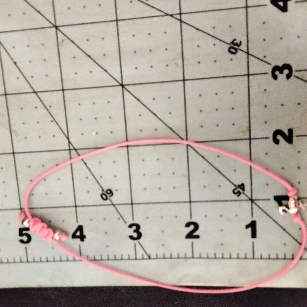 Flamingo Bracelet Anklet Silver Tone Charm Be a Flamingo in a flock of Pigeons - Picture 8 of 9